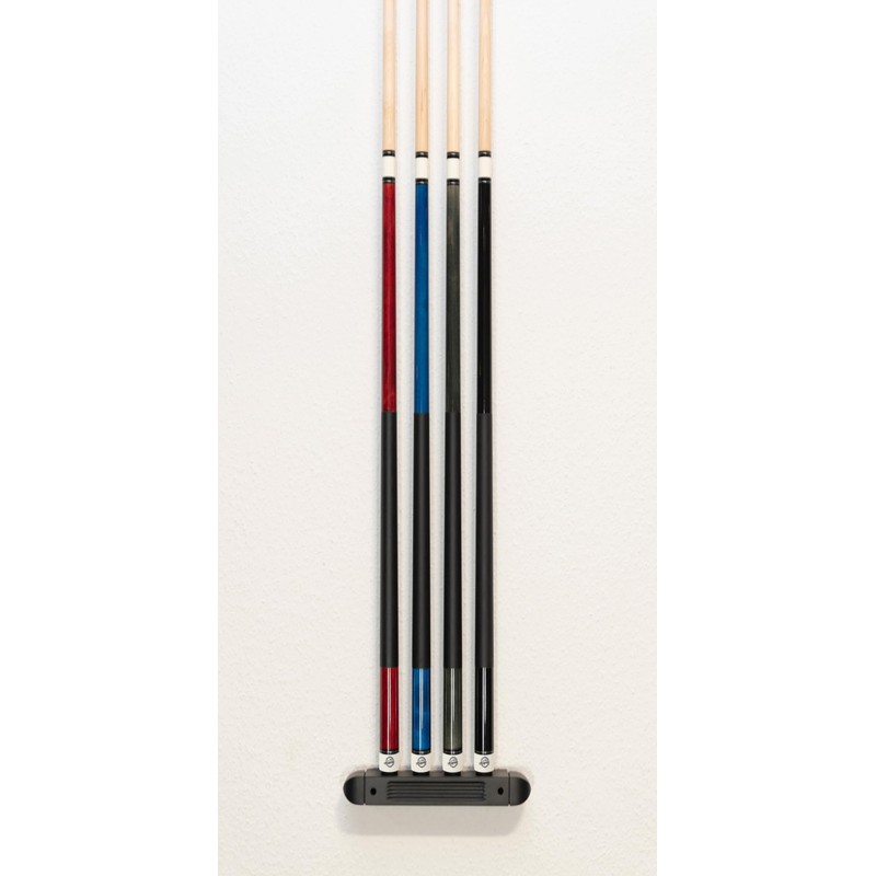 Winsport Billiard Cue Wall Mount 2 Pieces for 4 Cues