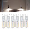 6pcs G9 LED Bulb 5W Transparent Cover 22LED Dimmable G9