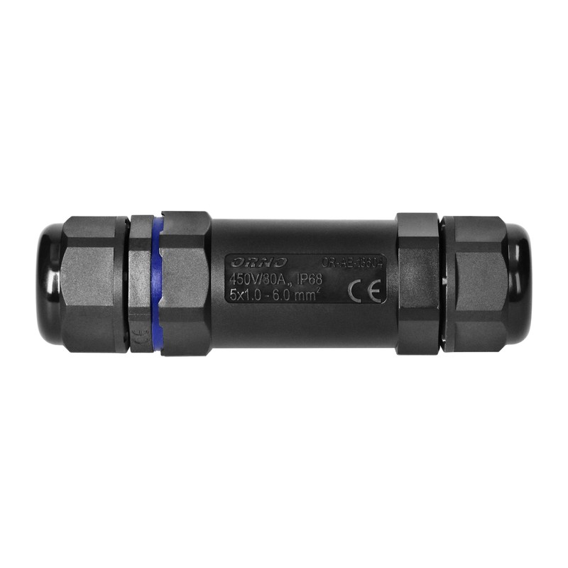 ORNO OR-AE-13604 Cable Connector Waterproof || Straight || IP68 |||M25
