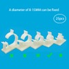 25 Medium Pack Adjustable Cable Tie Clips Adhesive Wire Clips
