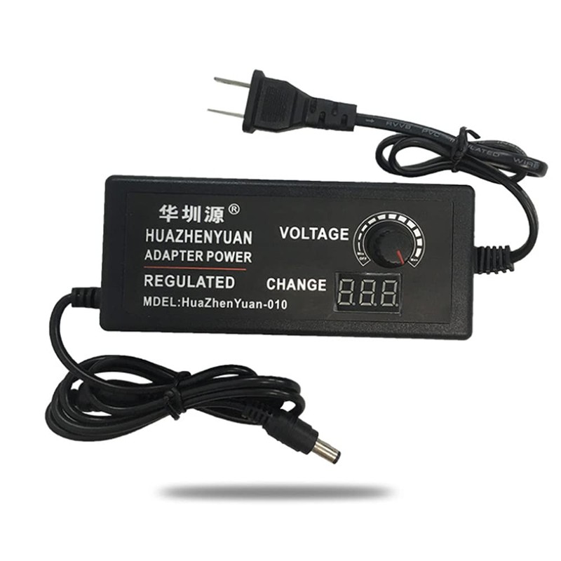 SagaSave Power Supply Adjustable AC/DC 100-240V with Display Over Temperature