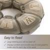 Round Weekly Pill Organizer, Non-Slip Silicone, Travel Pill Container 7