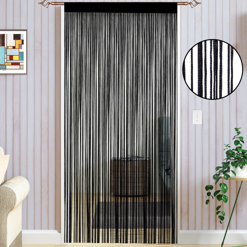 Taiyuhomes String Door Curtains Fly Screen Curtain For Window Decorations