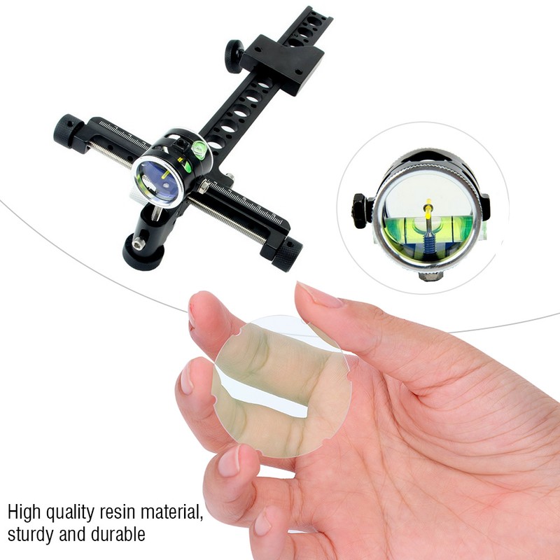 8x Professional Archery Compound Bow Scope Sight Pin Lens Magnifyling