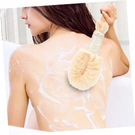 FOMIYES 2pcs Bathroom Scrubber Shower Brush Scrubber Practical Bath Skin for Household Cleaning