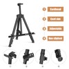 Art Painting Display Easel Stands - Portable Adjustable Aluminum Metal