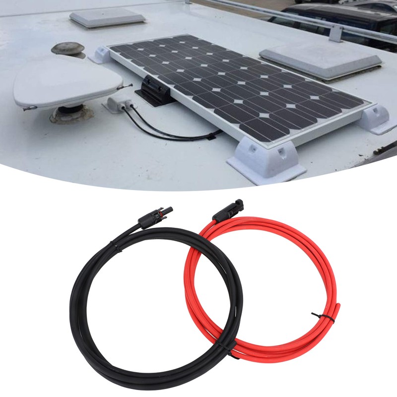 10AWG Solar Extension Cable with Female and Male Connector for