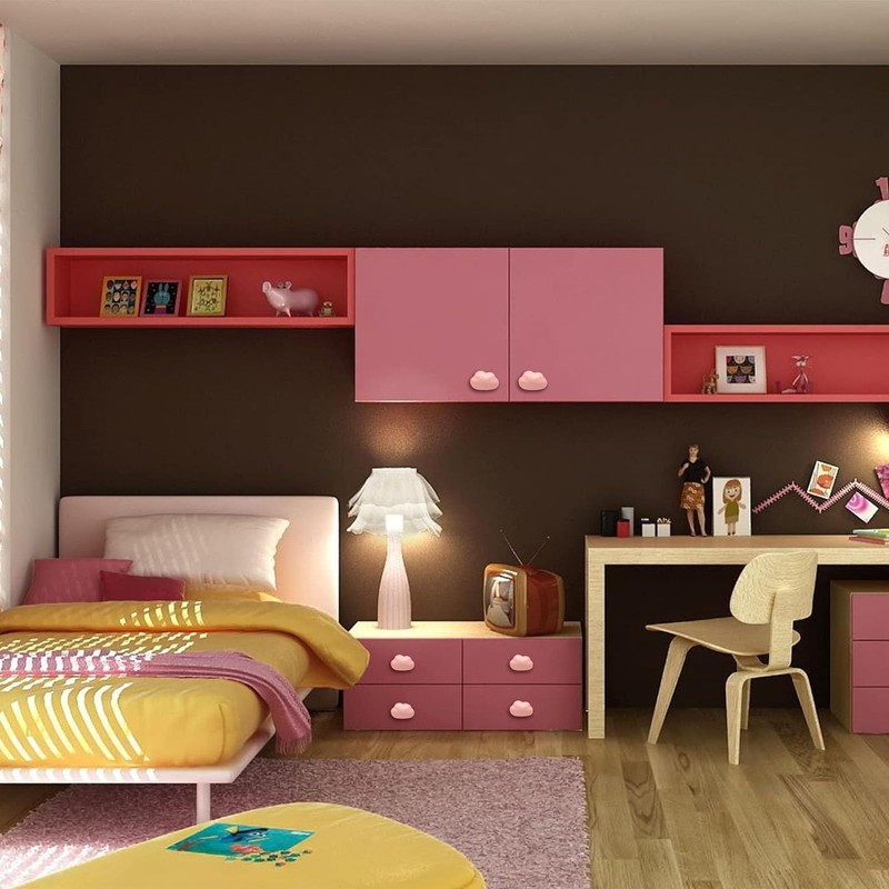 Qjaiune 6pcs Ceramic Cabinet Knobs Pink Drawer Knobs, Cloud Shaped