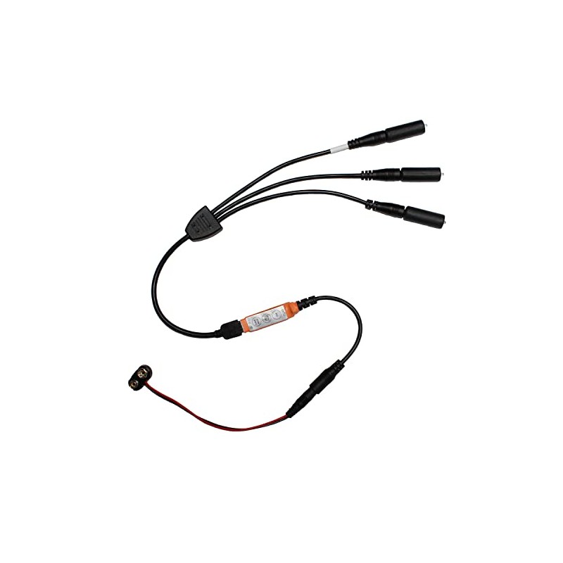 Prop and Scenery Lights Flame Light Kit Flickering Three Head