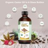 MMPANG Castor Oil Pack XXL Size and Organic Castor Oil