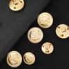 Ymapinc 14pcs Metal Gold Blazer Buttons Set - 18mm &