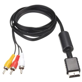 Audio Fan (for PS/PS2) AV Multi Terminal Cable, RCA Stereo, Preste 2, Compatible with Approx. 5.9 ft (1.5 m)