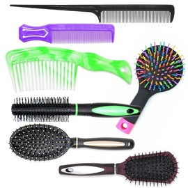 Ax comb hairbrush Various color hair combs Hair combs for styling - 3. Ax comb (random color) / 도끼빗 헤어브러시 다양한 색상 머리빗 스타일링용 헤어빗 - 3. 도끼빗(색상랜덤)