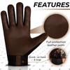 SAWANS Leather Gardening Gloves Working for Women and Men Thorn