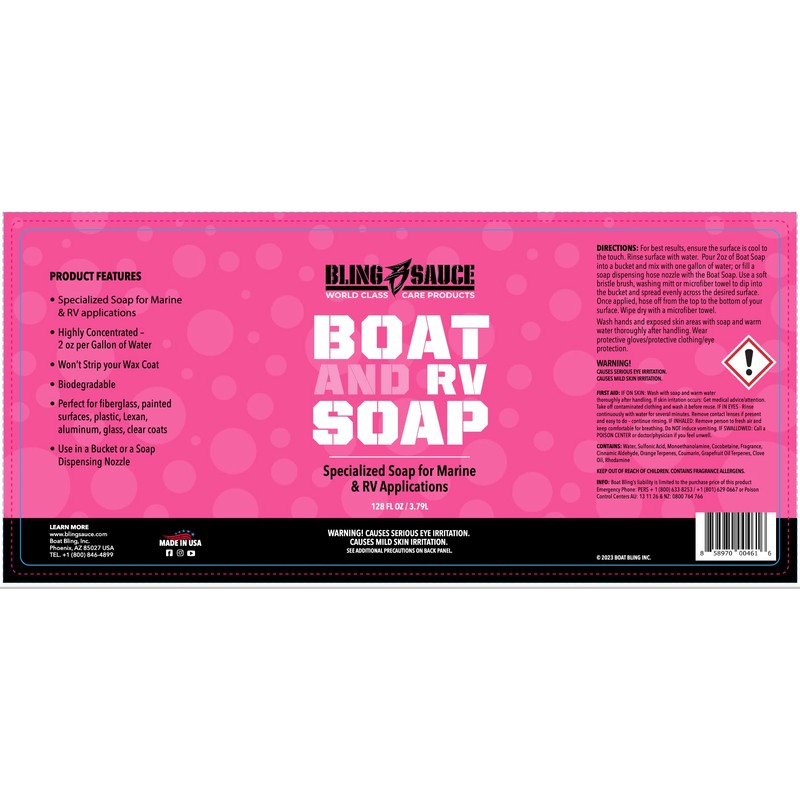 Bling Sauce Boat & RV SOAP