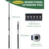 VOOMEY 3-5.9 ft (0.95-1.8m) Dual Extending 50 Point Adjustable Extension