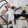 Hole Locator Steel Multi Angle Measuring Ruler Portable Universal Wall