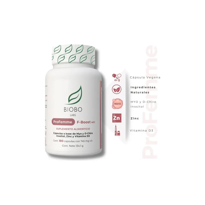 Biobo Labs ProFemme F-Boost 180 cápsulas