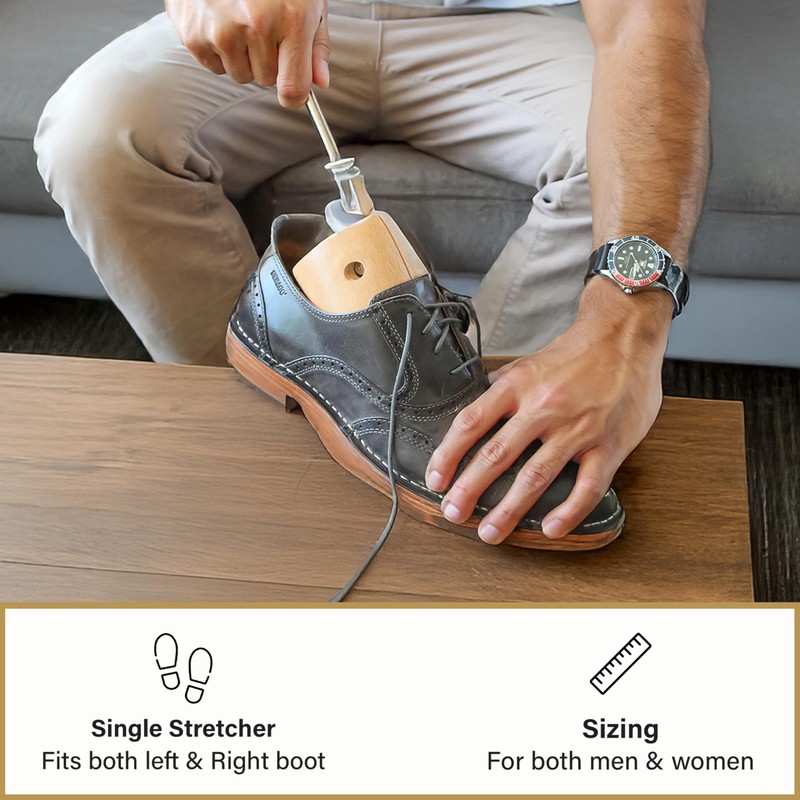 Eagle Premium Professional Boot Width Stretcher, Adjustable Boot Stretcher for