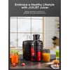 Juicer Machines, Juilist 3" Wide Mouth Juicer Extractor Max Power