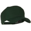 Solid Cotton Twill Pro Style Cap - Dark Green
