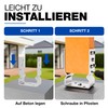 GeZu Impex U-Post Support for Doweling with Beading 101 mm