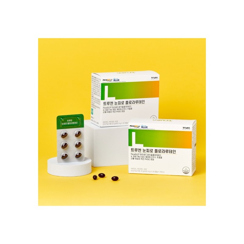 Truen Nutrition Truen Eye Fatigue Flora Lutein [60 Capsules x
