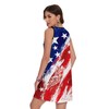 TMSD Womens Memorial Day Outfits American Star Stripes Flag Sleeveless