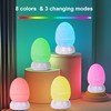 HYODREAM Egg Shape Touch Control Night Light with Pattern Inside,