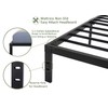 45MinST 14 Inch Platform Bed Frame/Easy Assembly Mattress Foundation /