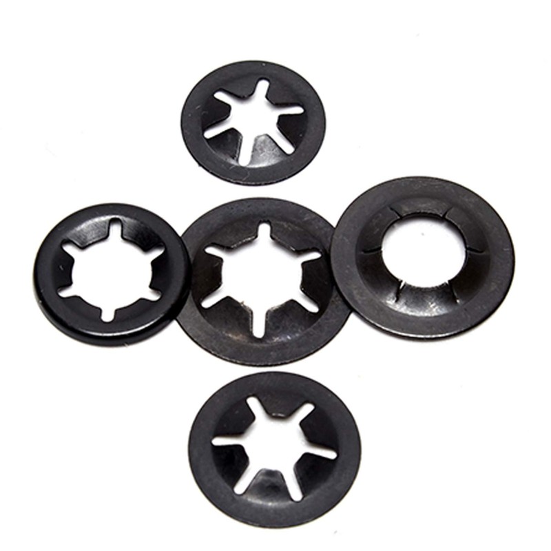 Zaky 200 pieces Internal Tooth Starlock Washers M3 M4 M5
