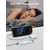 ROCAM Projection Alarm Clock, Digital Clock with Projector on Ceiling