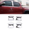 autotrim000 For Toyota Tacoma 2016-2023 Chrome Side Door Handle Bowl