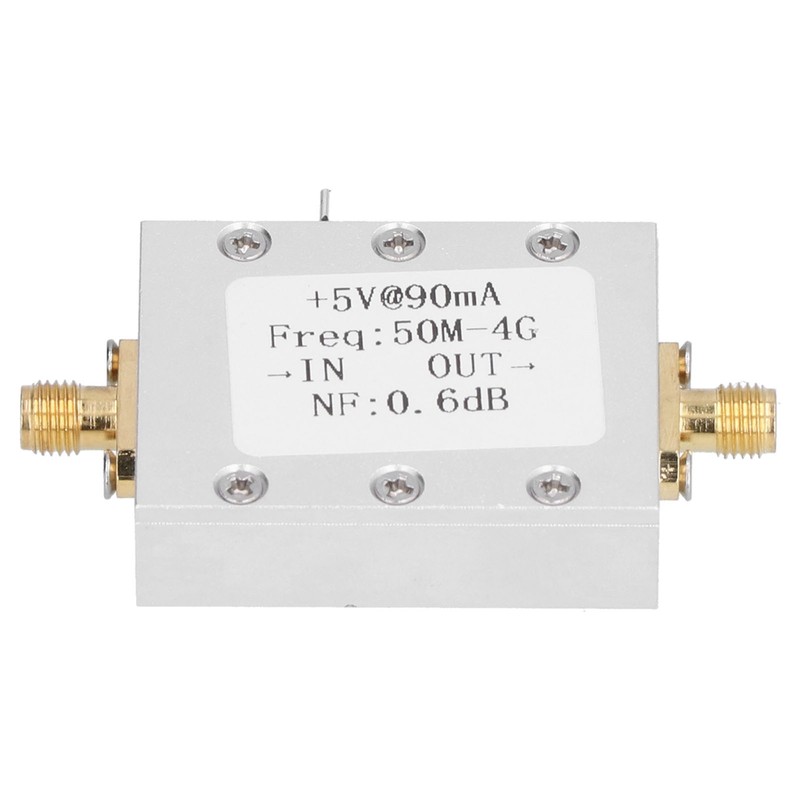 Broadband Amplifier Ultra Low Noise Aluminum Alloy Signal Receiving Booster