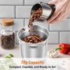 Secura Electric Coffee Grinder and Spice Grinder with 2 Stainless