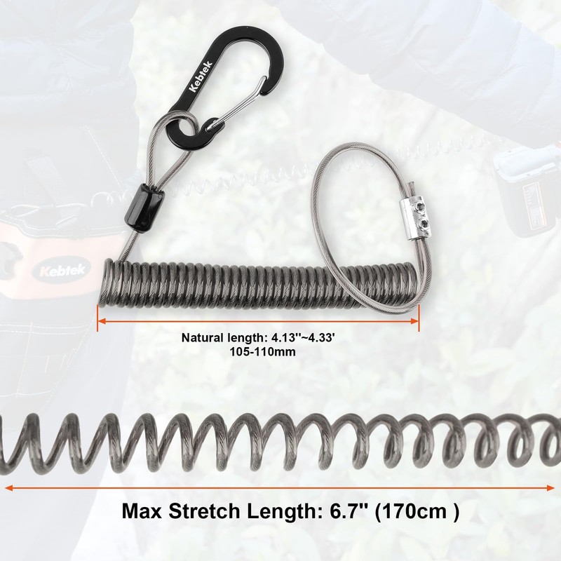 Kebtek 2 in 1 Working Combo Includes Tool Tether Lanyard