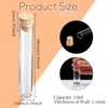 PEDOBALI 110 Pcs Glass Test Tubes with Cork Stoppers Lab
