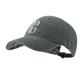 Clape Baseball Cap Men Women Adjustable Cotton Cap with Embroidery Sun Visor Hat UV Sport Cap Grey BSAC2509
