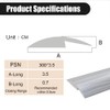 Floor Transition Strip Self Adhesive,PVC Carpet to Tile Flooring Transition