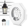 Siding Mounting Block, Vinyl Siding Mounting Blocks Kit with Built-in
