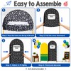 3PCS Back to School Arch Composition Backdrop Cover 4ft 5ft