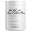 AwiaubCodeage Liposomal Glutathione 1000 mg, GlutaONE Antioxidant Phospholipid Complex, L-Glutathione