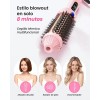 Peine Térmico 3 En 1 Rosa Alisa El Cabello Encrespado