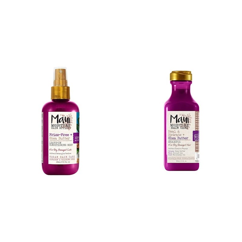 Maui Moisture Shea Butter Leave-in Conditioning Mist, 8 ounces ,