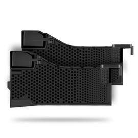 Rrochio Saugroboter Zubehör,2er-Pack Basisstation/Saugstation Filter für roborock S7 Pro Ultra,S7 MaxV Ultra