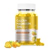 Calcium Magnesium Zinc Gummies with Vitamin D3 & K2 for