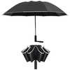 FATONESA Reverse Umbrellas for Rain Windproof-Inverted Compact Folding Automatic Reflective