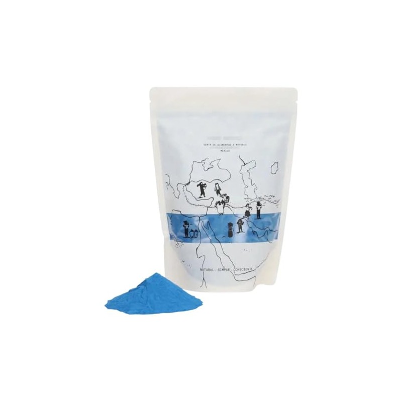 NEGRO MOSTAZA Espirulina Azul en Polvo - bolsa de 500gr