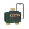 MOES Solar WiFi Hose Timer, 2-Zone Sprinkler Water Timer, Brass