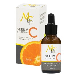 Serum Vitamina C Mc Life + Ácido Hialurónico Y Vitamina E Normal Día/noche